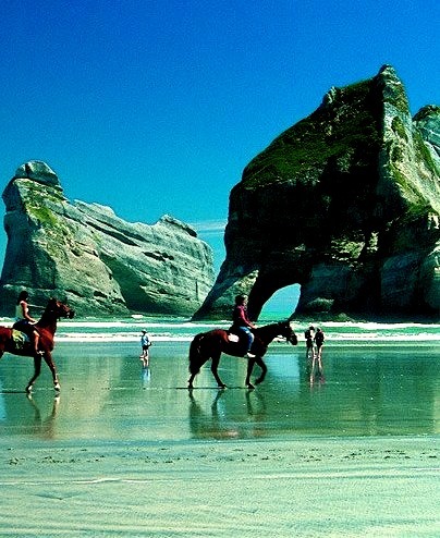 Ocean Spires, Wharariki Beach, New Zealand