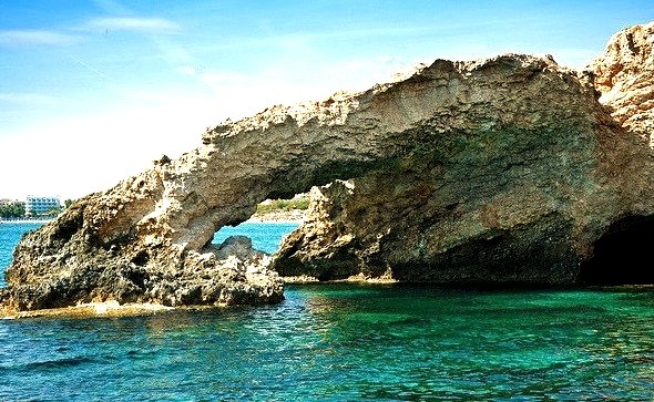 Ayia Napa beach - southern coast of Cyprus.