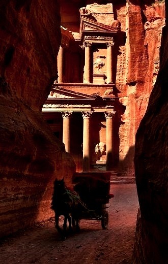 Glimpse of an ancient wonder, Petra, Jordan