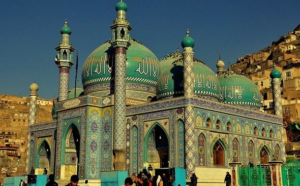 Sakhi Shrine in Kabul, Afghanistan