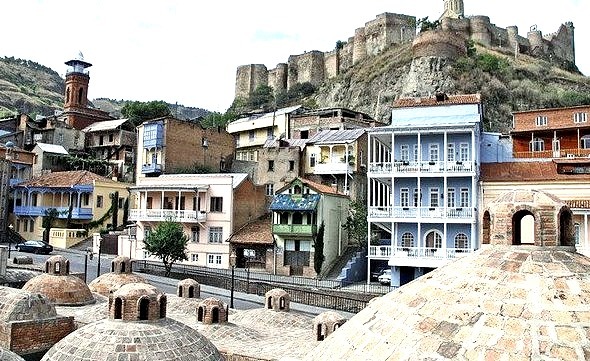 Old town in Tbilisi, Georgia
