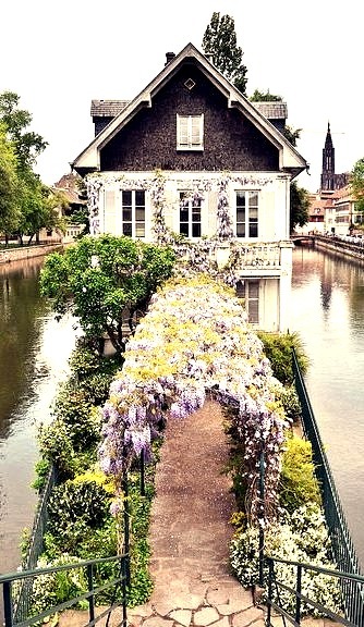 Idyllic house in La Petite France, Strasbourg